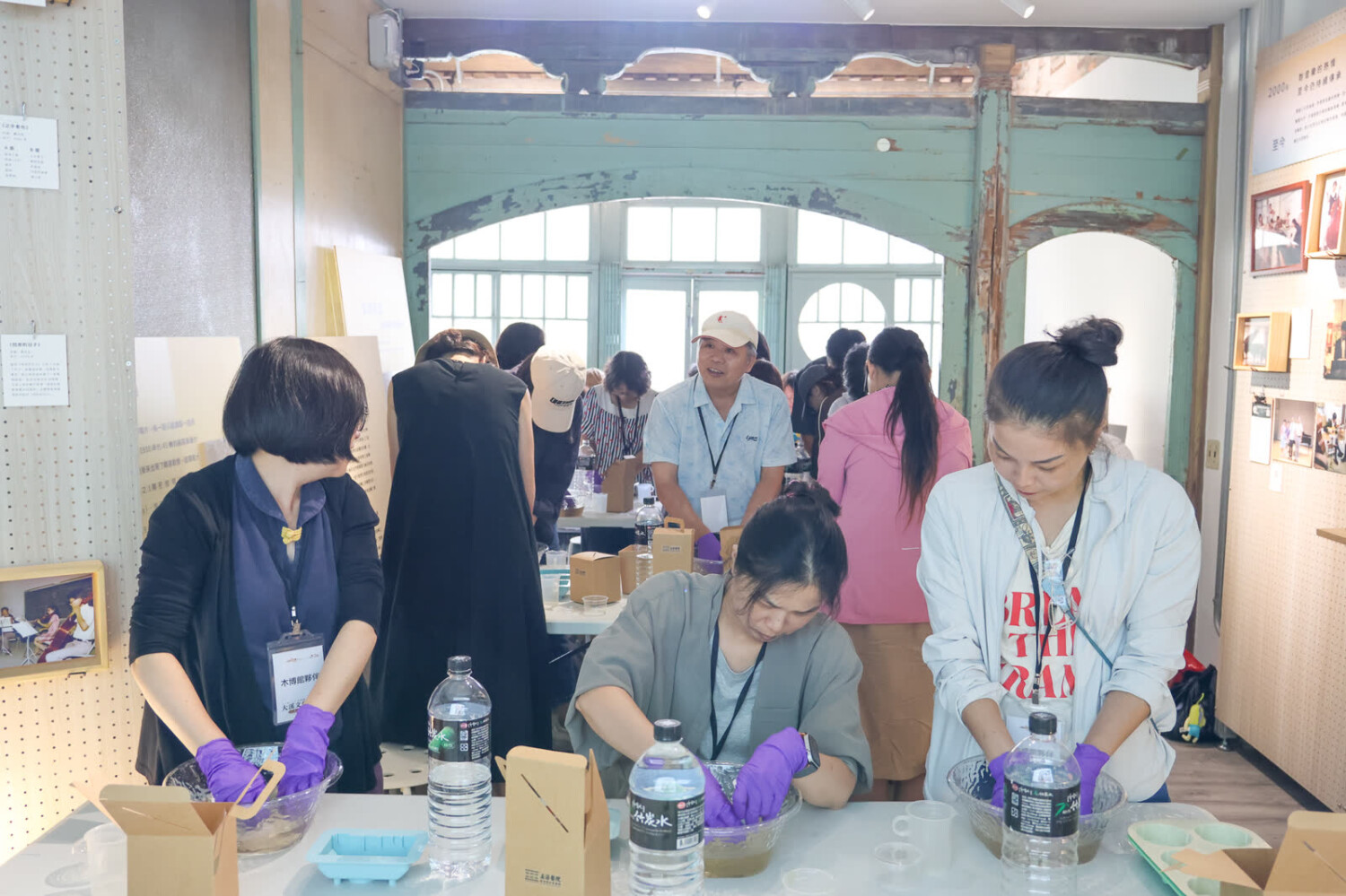 長源醫院—鹿港歷史影像館館內導覽與手作體驗現場